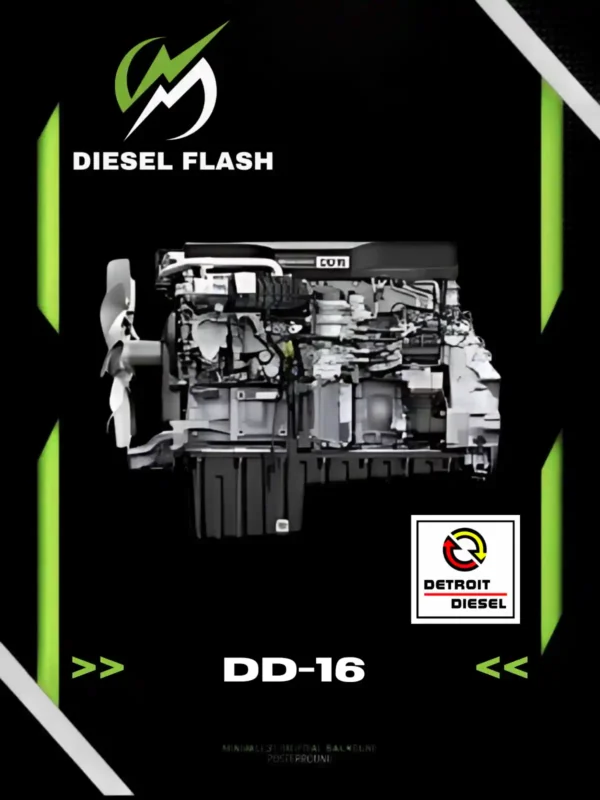 DETROIT DIESEL DD16 DPF EGR DEF SCR DELETE